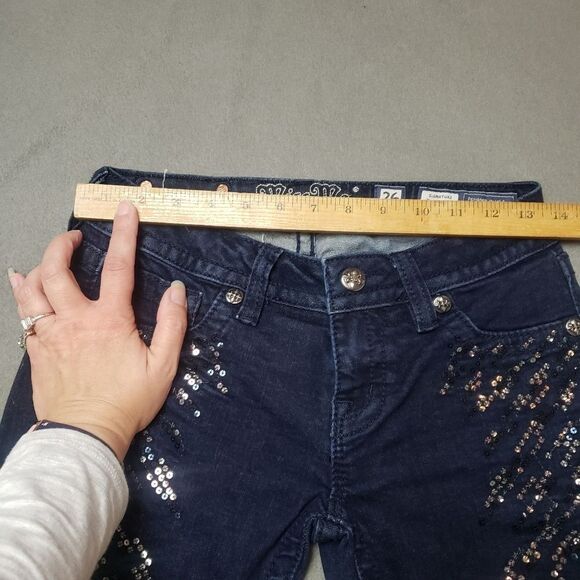 MISS ME Signature Super Skinny Sequinned Jeans | 26 - Picture 14 of 14